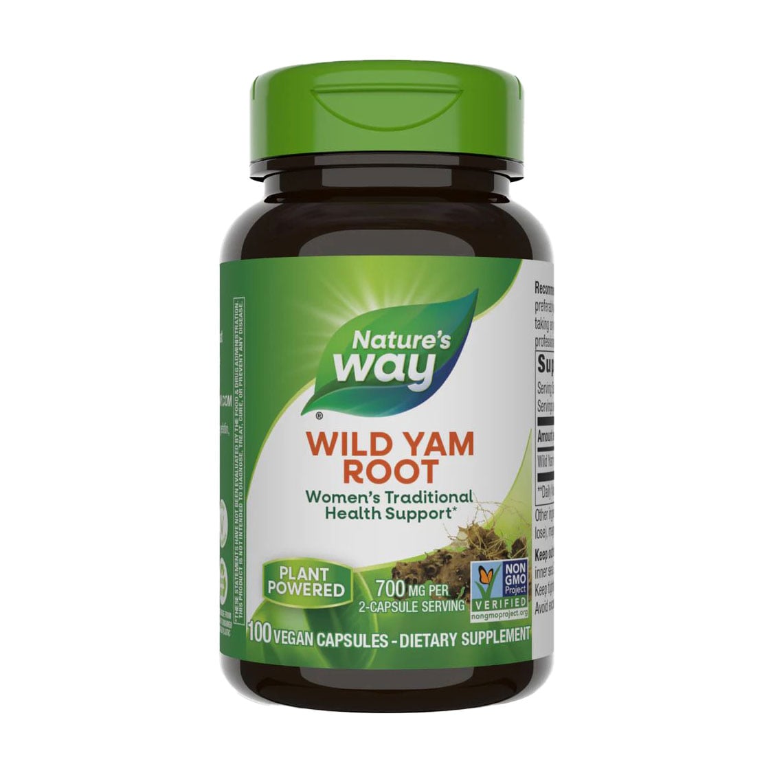 Дикий ямс Nature's Way Wild Yam для жінок, 100 капсул
